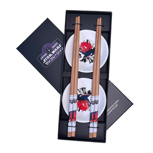 SWCJ Key Art Soy Sauce Dish & Chopsticks Set