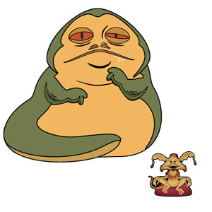 Jabba the Hutt Deluxe Pin