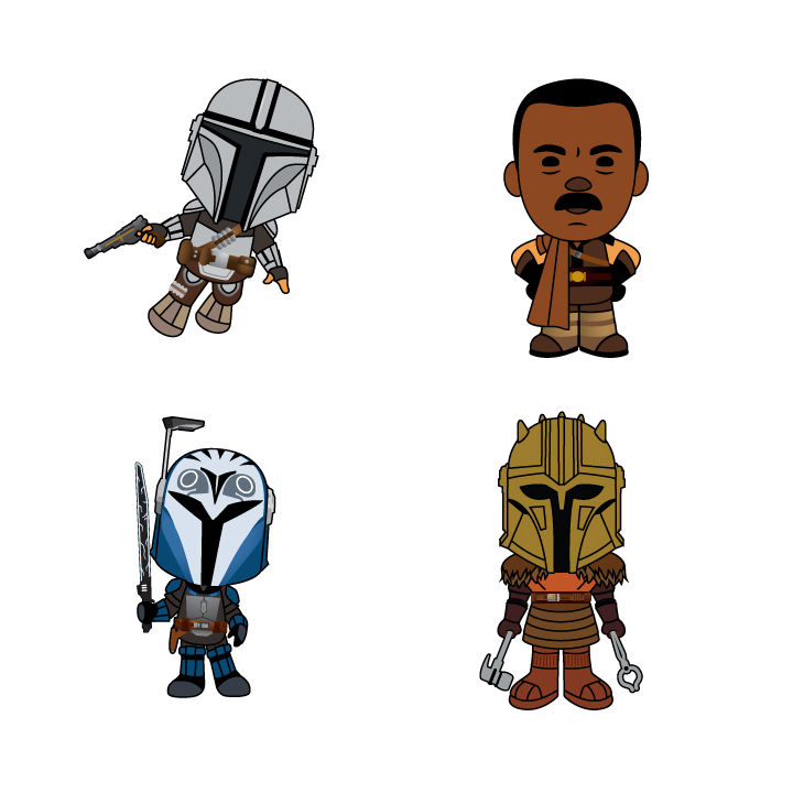 The Mandalorian Pin Set
