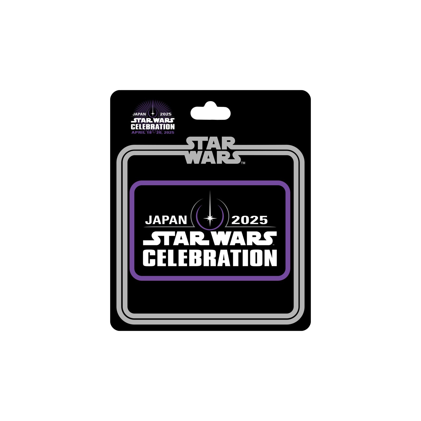 Star Wars Celebration Japan ENGLISH Logo Patch