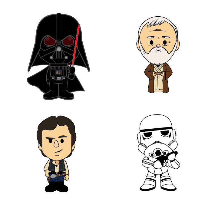 Death Star Escape Pin Set